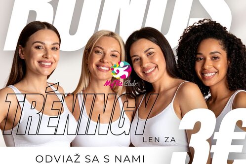 BONUS TRÉNINGY ZA 3€