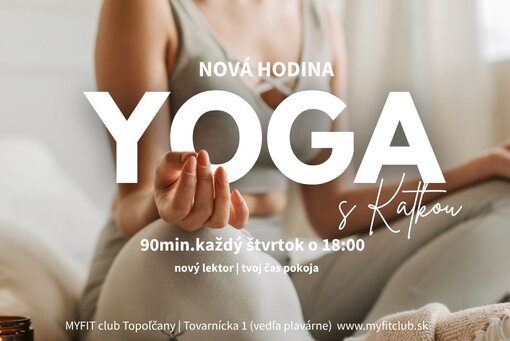 NOVÁ YÓGA s Katkou 90min