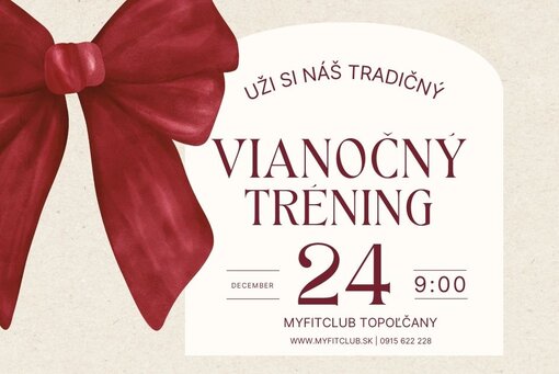 TRADIČNÝ VIANOČNÝ TRÉNING
